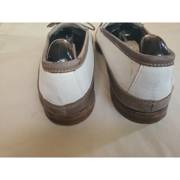 BALLy Milo Leather White/brown Loafers For Men Size 11M USA main image 9